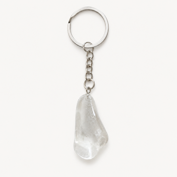 🔑 Porte-Clés en Cristal Naturel