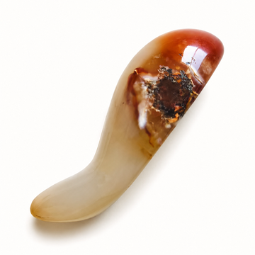 Outil de Massage en Agate Naturelle  – Sculpté pour l’Équilibre