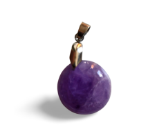 💜 Pendentif en Améthyste – Sérénité et Élévation Spirituelle